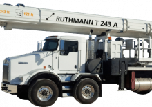 Plataformas telescópicas sobre camión Ruthmann T-243A
