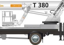 Plataformas telescópicas sobre camión Ruthmann T 380