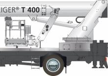 Plataformas telescópicas sobre camión Ruthmann T 400