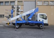Plataformas telescópicas sobre camión Socage T418 forSte