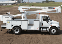 Plataformas telescópicas sobre camión Terex TL60M