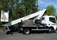 Plataformas telescópicas sobre camión Klubb VT 55 NEXS