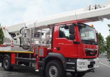 Plataformas telescópicas sobre camión Palfinger WT 450