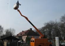 Plataformas elevadoras articuladas remolcables Blumenbecker - Hubmeister® HM 16 KA