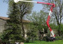 Plataformas articuladas de orugas Platform Basket SPIDER 22.10.46 kV