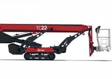 Plataformas articuladas de orugas Hinowa TeleCrawler 22N