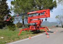 Plataformas articuladas de orugas CTE Traccess 270