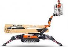 Plataformas articuladas de orugas JLG X33J Plus