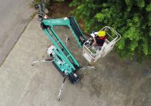 Plataformas articuladas de orugas Imer IM R 23 DA Lithium