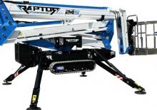 Plataformas articuladas de orugas Socage Raptor 24 S