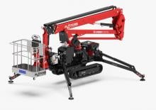 Plataformas articuladas de orugas Basket Spider 18.90