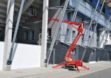 Plataformas articuladas de orugas EuropeLift TR 15 GT