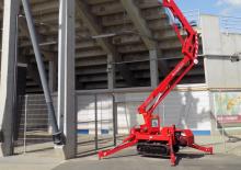 Plataformas articuladas de orugas EuropeLift TR 18 GT