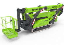 Plataformas articuladas de orugas Zoomlion ZX27AE