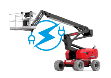Plataformas articuladas de ruedas Manitou 200 ATJ e 4 WS