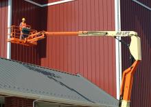 Plataformas articuladas de ruedas JLG 600AJ