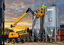 Plataformas articuladas de ruedas JCB AJ48D