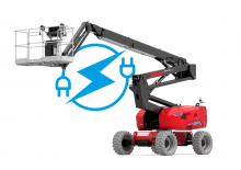 Plataformas articuladas de ruedas Manitou ATJ 60 e 4WS CR