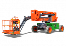 Plataformas articuladas de ruedas Dingli BA16CERT2
