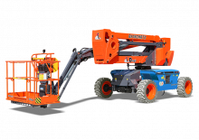 Plataformas articuladas de ruedas Dingli BA16CHRT2