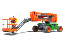 Plataformas articuladas de ruedas Dingli BA18CERT2