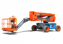 Plataformas articuladas de ruedas Dingli BA18CHRT2
