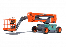 Plataformas articuladas de ruedas Dingli BA18CMRT2