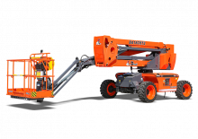 Plataformas articuladas de ruedas Dingli BA18CRT2
