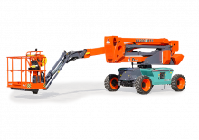 Plataformas articuladas de ruedas Dingli BA20CMRT2