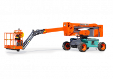 Plataformas articuladas de ruedas Dingli BA22CMRT2