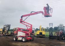 Plataformas articuladas de ruedas Simon Boxer 140 E