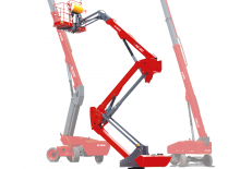 Plataformas articuladas de ruedas MAGNI DAB18RT