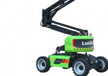 Plataformas articuladas de ruedas Liugong LA16JE