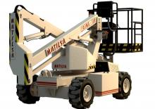 Plataformas articuladas de ruedas Matilsa Parma 13