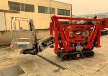 Plataformas articuladas de ruedas Basket RQG 18 spider