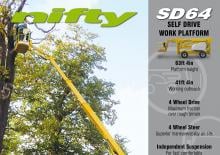 Plataformas articuladas de ruedas Niftylift SD 64