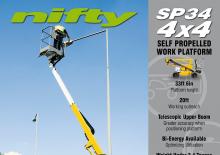 Plataformas articuladas de ruedas Niftylift SP 34