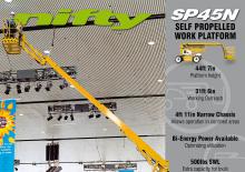 Plataformas articuladas de ruedas Niftylift SP 45 N