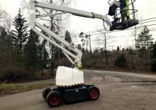 Plataformas articuladas de ruedas Terex Aerials TA 30 N