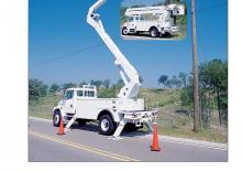 Plataformas elevadoras articuladas remolcables Altec A55-OC
