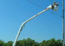 Plataformas elevadoras articuladas remolcables Altec AA55E