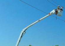 Plataformas elevadoras articuladas remolcables Altec AN29