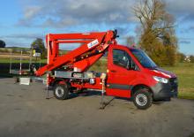 Plataformas elevadoras articuladas remolcables GSR B220PXE Comfort  