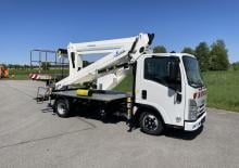 Plataformas elevadoras articuladas remolcables GSR B240PX Compact  