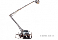 Plataformas elevadoras articuladas remolcables Versalift CTA-104-I (CONDOR)