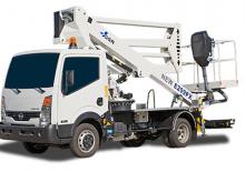 Plataformas elevadoras articuladas sobre camión Movex E209PX
