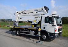 Plataformas elevadoras articuladas remolcables GSR E260PXJ Comfort 
