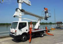 Plataformas elevadoras articuladas remolcables Easy Lift EZ190 