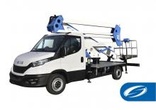 Plataformas elevadoras articuladas sobre camión Socage forSte 27 D 