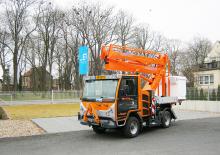 Plataformas elevadoras articuladas remolcables Blumenbecker - Hubmeister® HM 14 D